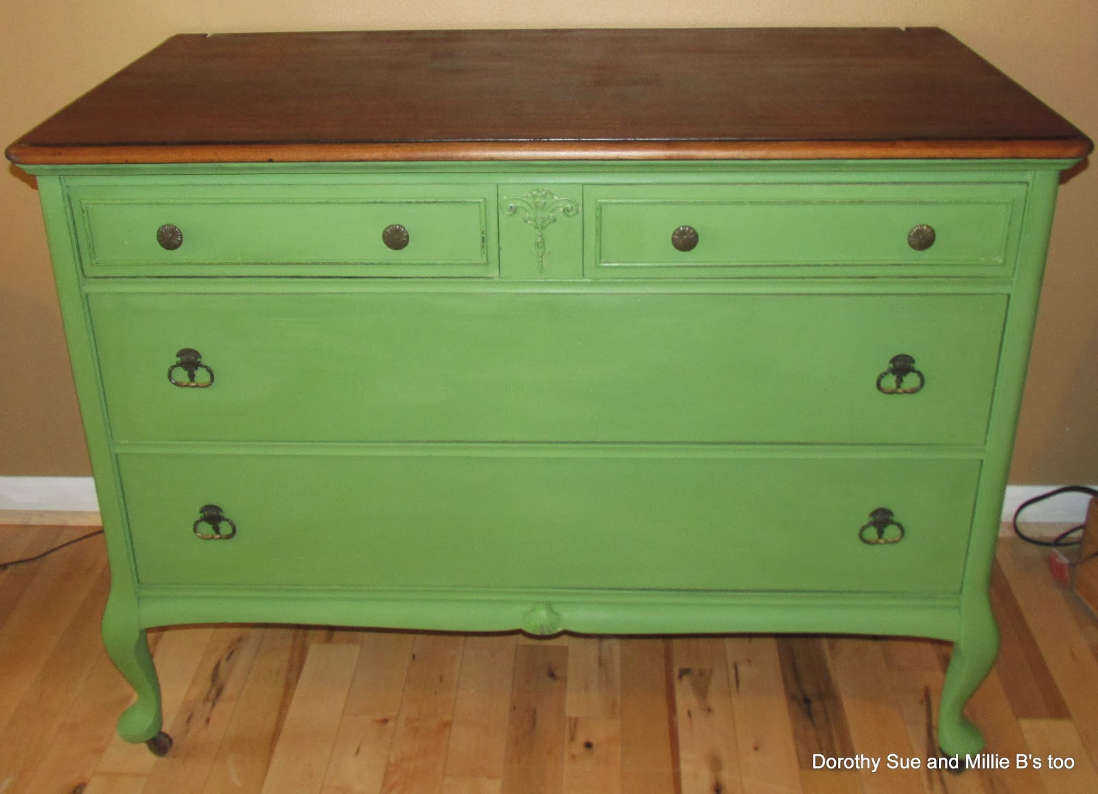 Dorothy Sue and Millie B's too The Happy Camper Dresser Makeover