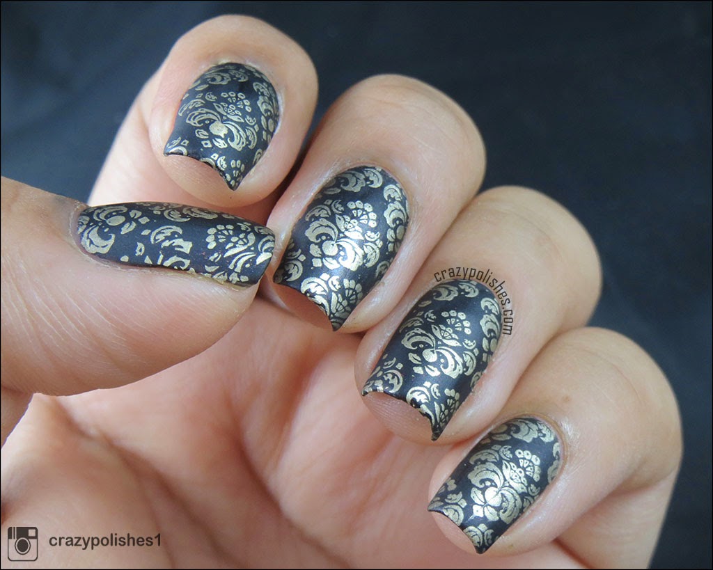 gothic nail art image