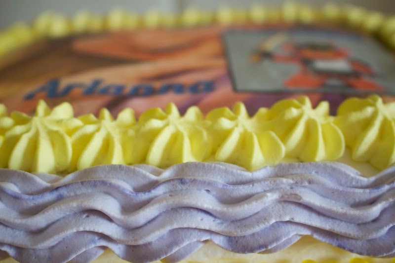 Torta Rapunzel per i 7 anni di - Pasticceria Cake Angels