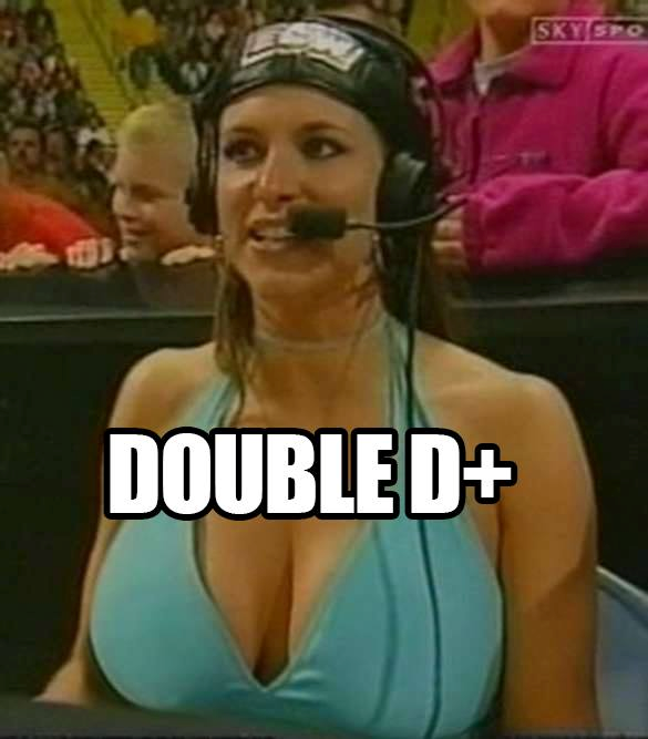 Stephanie McMahon Breasts for Business.
