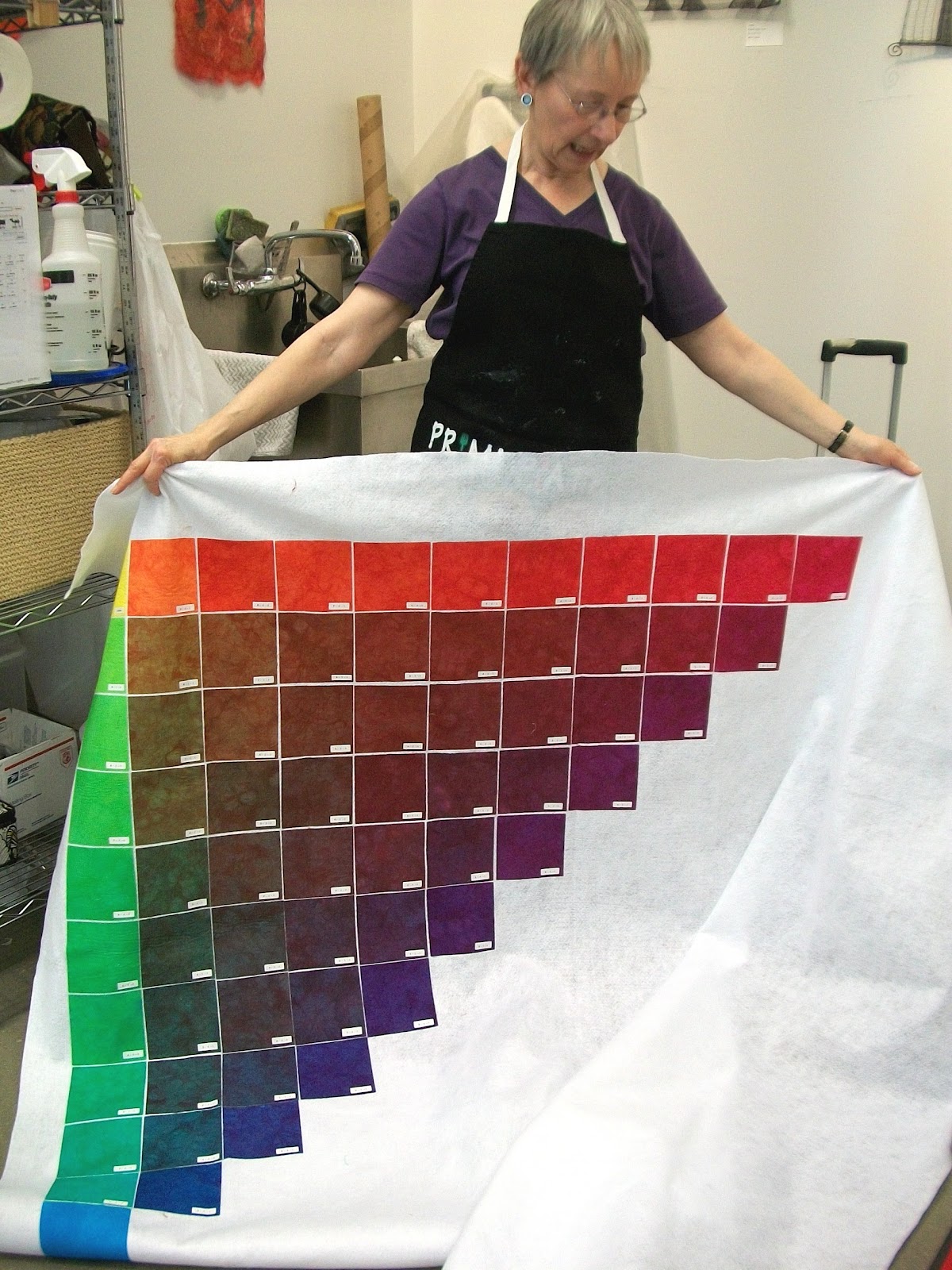 Julie B Booth Learning about Thickened Dyes with Floris Flam
