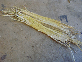 rice straw for black hair treatment
