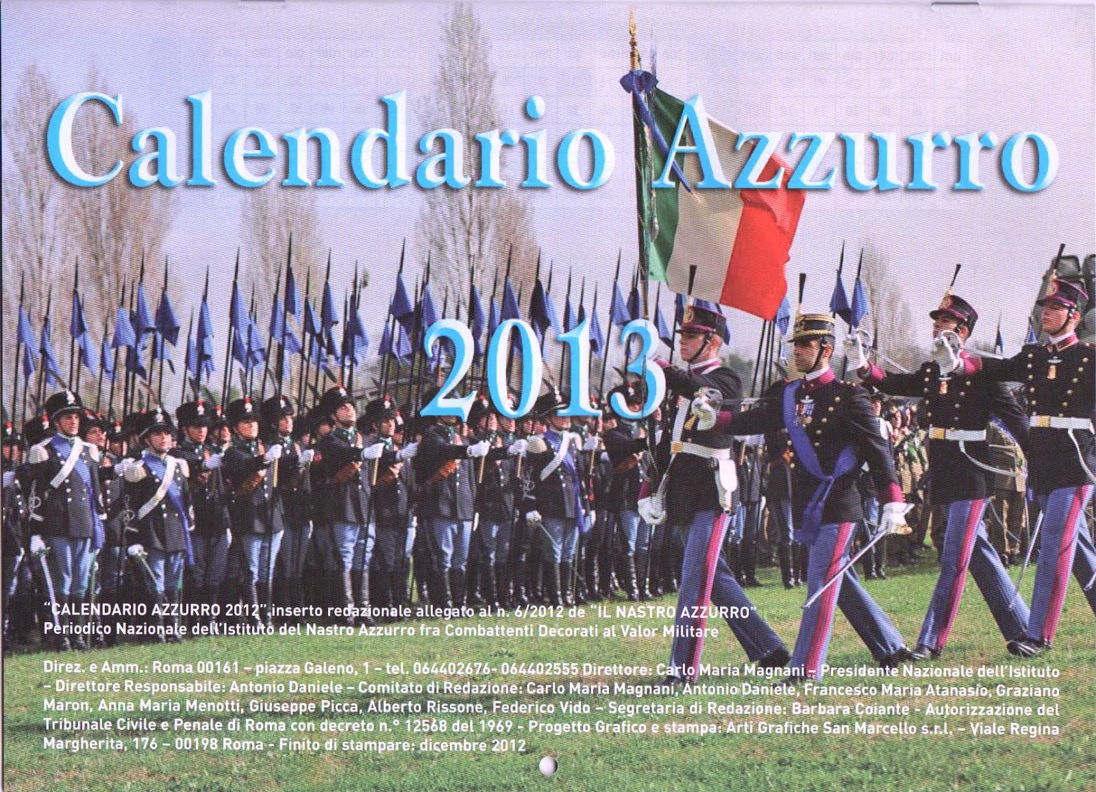 Calendario 2013