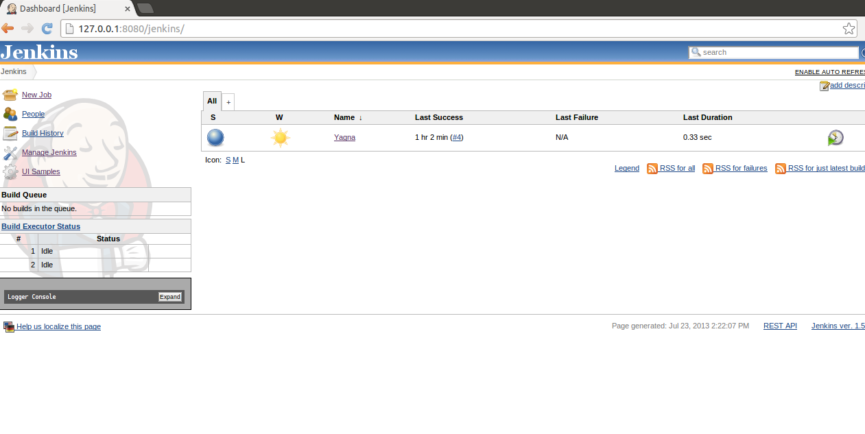QA by Passion Writing Sample plugin for Jenkins