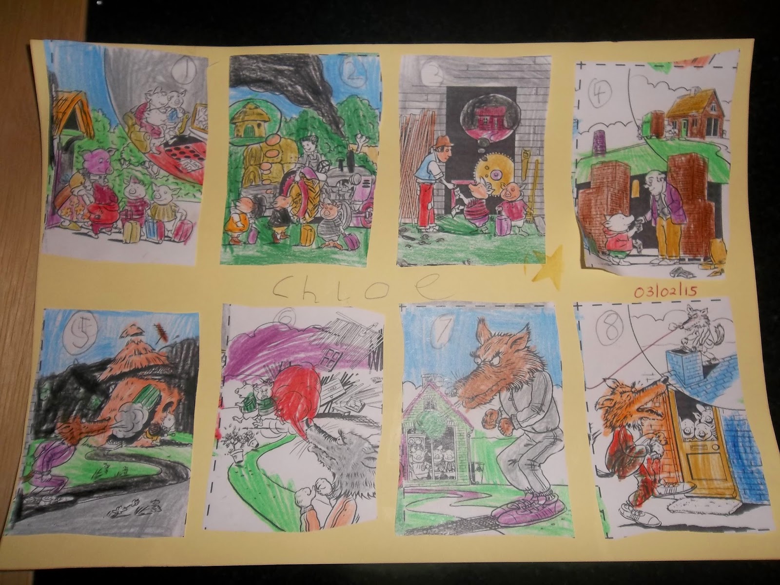 Ms. Flaherty's class - Senior Infants: Sequencing and writing about the