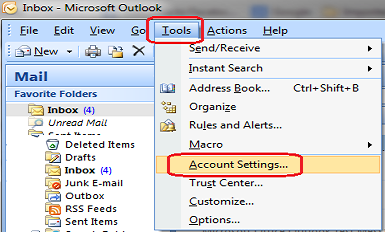 using aol mail with outlook 2007