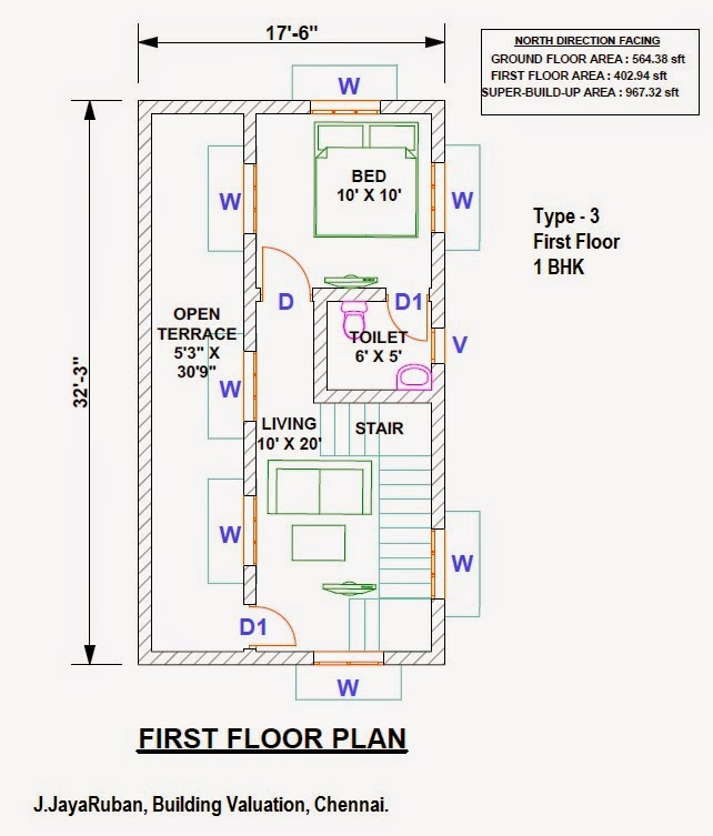 new home construction plans in india house design ideas 5.jjayaruban_civil_engineer_building_valuation_builder_developer_property_land_valuer_home_at_Rs_20%2BLakhs_967.32_sft_first_floor_1bhk_2bhk_type_3 new home construction plans in india house design ideas,How To Plan House Construction In India