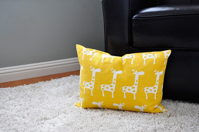 little giraffe satin nap pillow