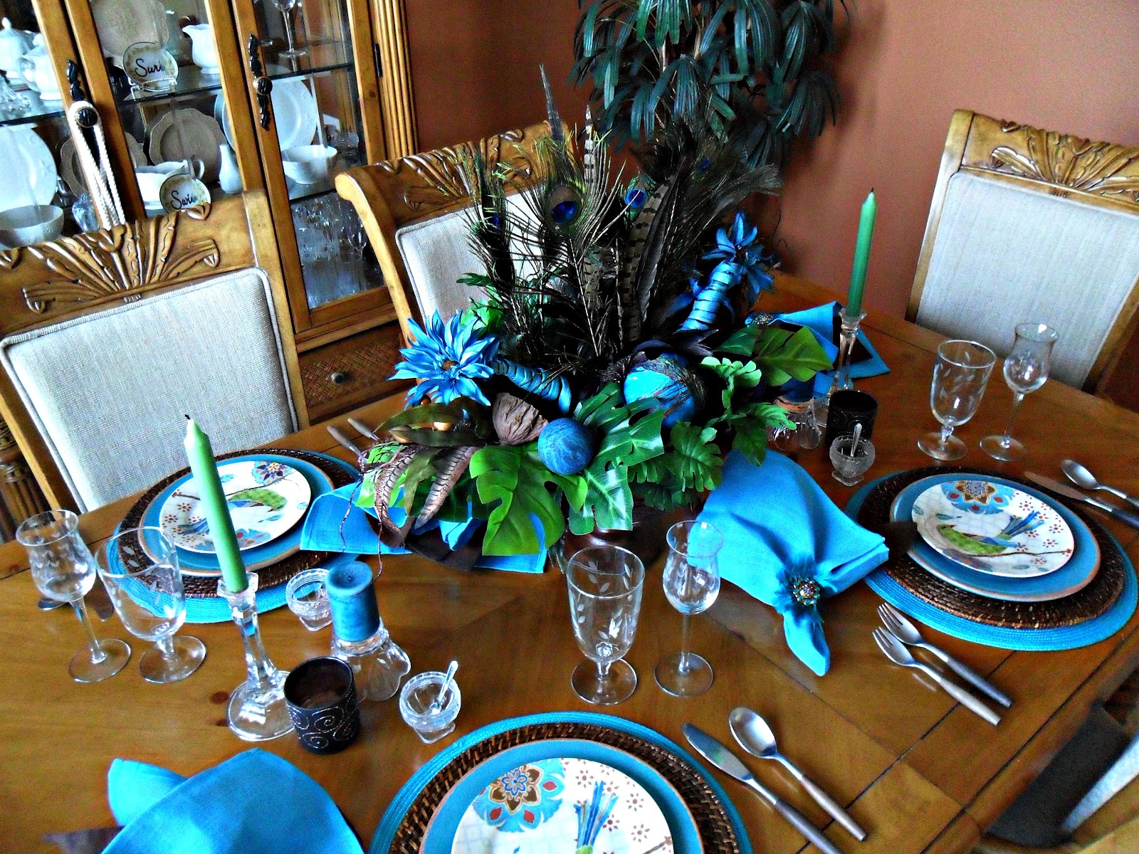 Robin Flies South Peacocks Are Popular