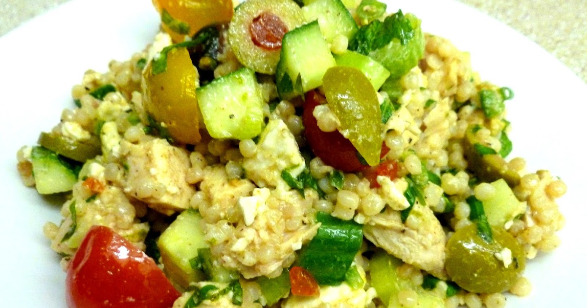 Good Eating Daily: Mediterranean Couscous Chicken Salad