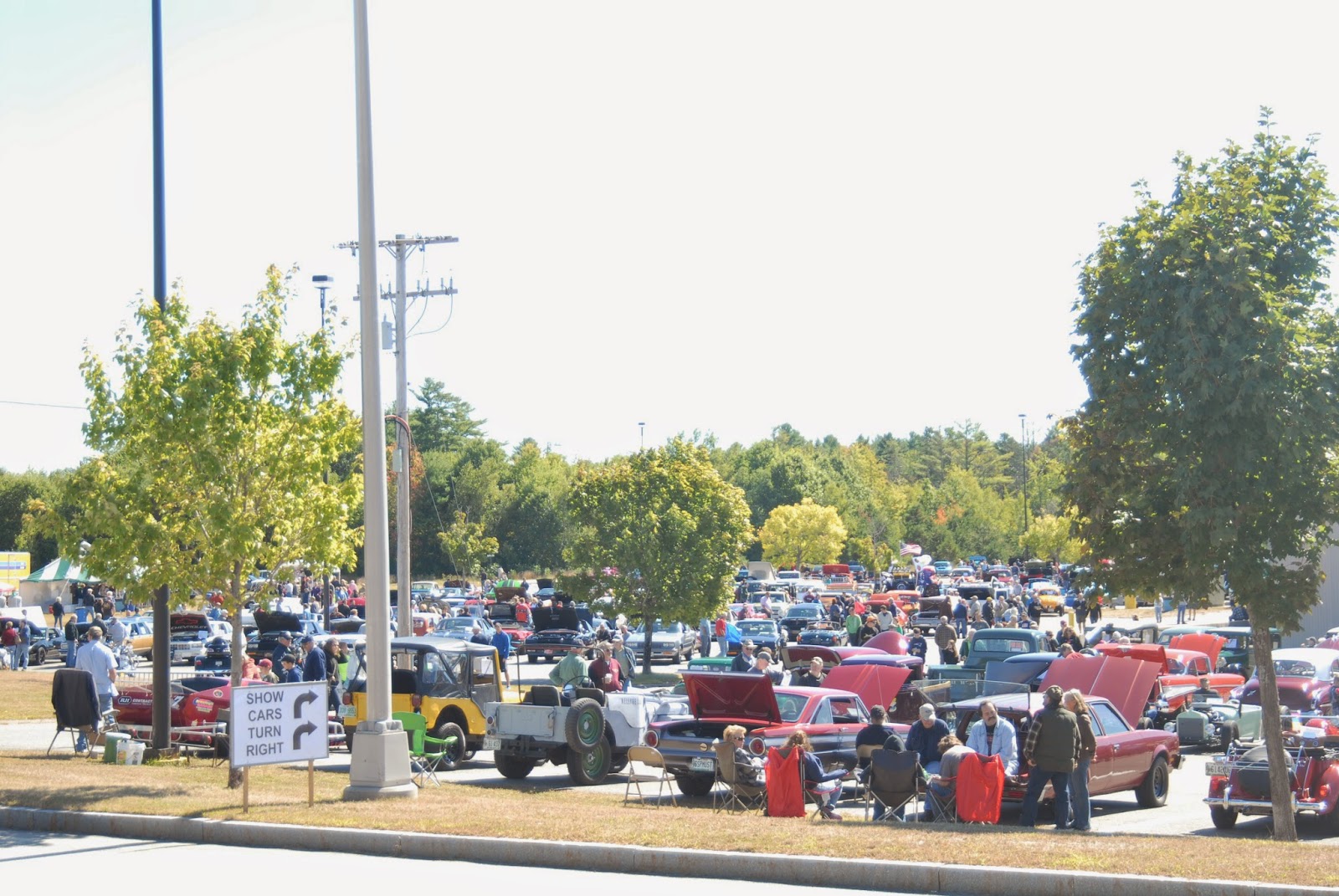 The Windham Eagle Nostalgic cars in abundance at the Windham Car Show