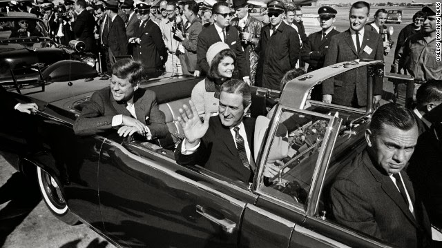 Stunning Image of John F. Kennedy on 11/22/1963 