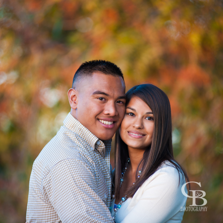 Engagement Photo Cuddly engagement at Hart Park