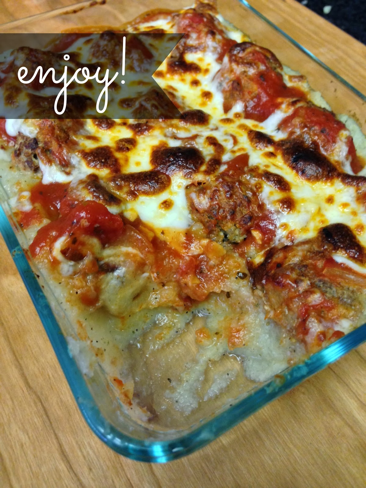 Confessions of a Foodaholic Meatless Meatball Casserole