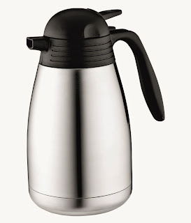 Silver Stainless Steel Stainless Steel Coffee Pot 500 ml