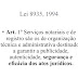Lei N° 8.935, de 18 de Novembro de 1994 - (Lei dos Cartórios)