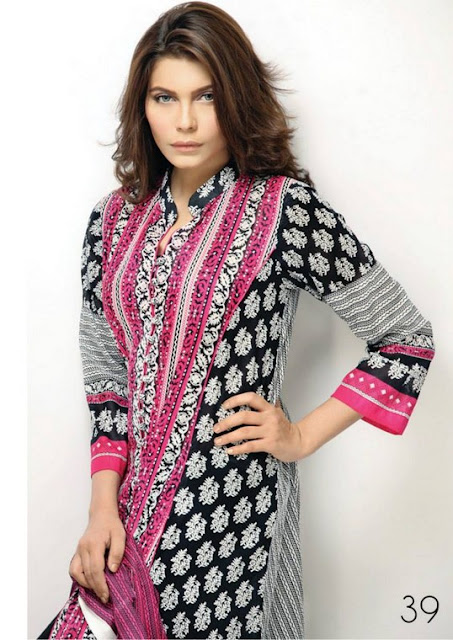 Orient Textiles Black and White Lawn Collection 2013