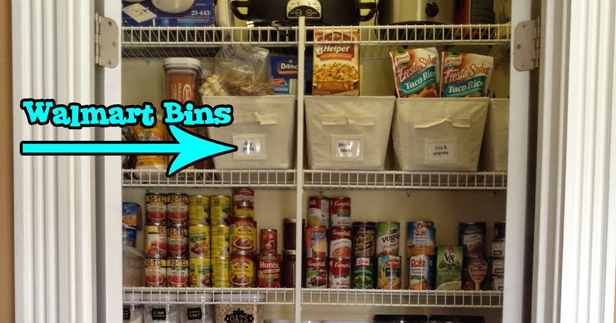 Brenna's Boys Pantry Organization A Work in Progress