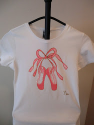 Camiseta Zapatillas Ballet