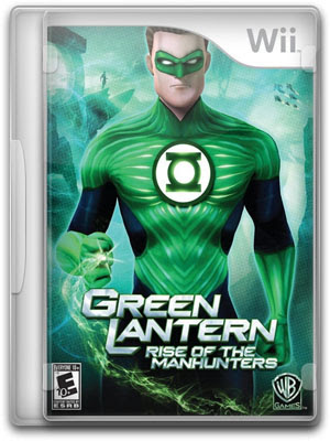download Green Lantern Rise of The Manhunters Capa Green Lantern Rise of The Manhunters wii