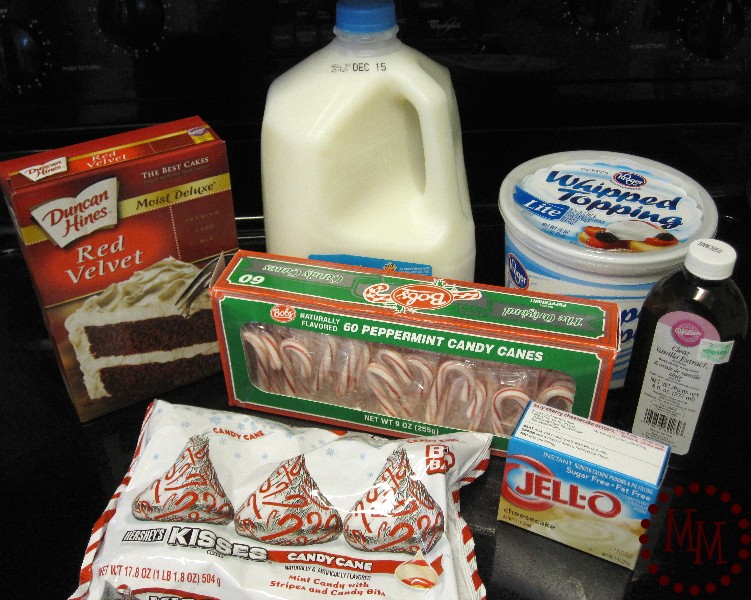 Candy Cane Trifle {Homemade Christmas Recipes} The Scrap Shoppe