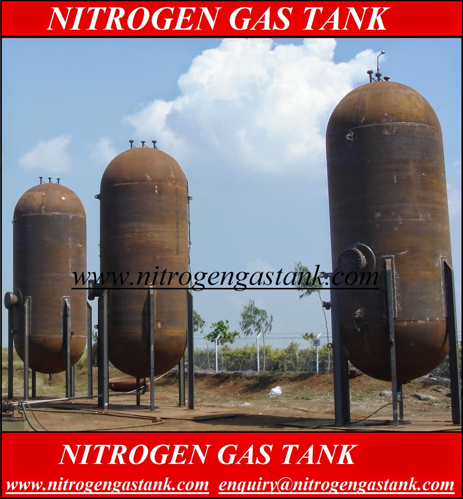 Nitrogen Gas Tank