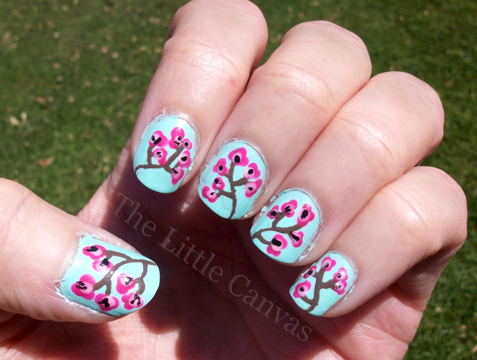 Cherry Blossom Nail Art Designs - wide 2