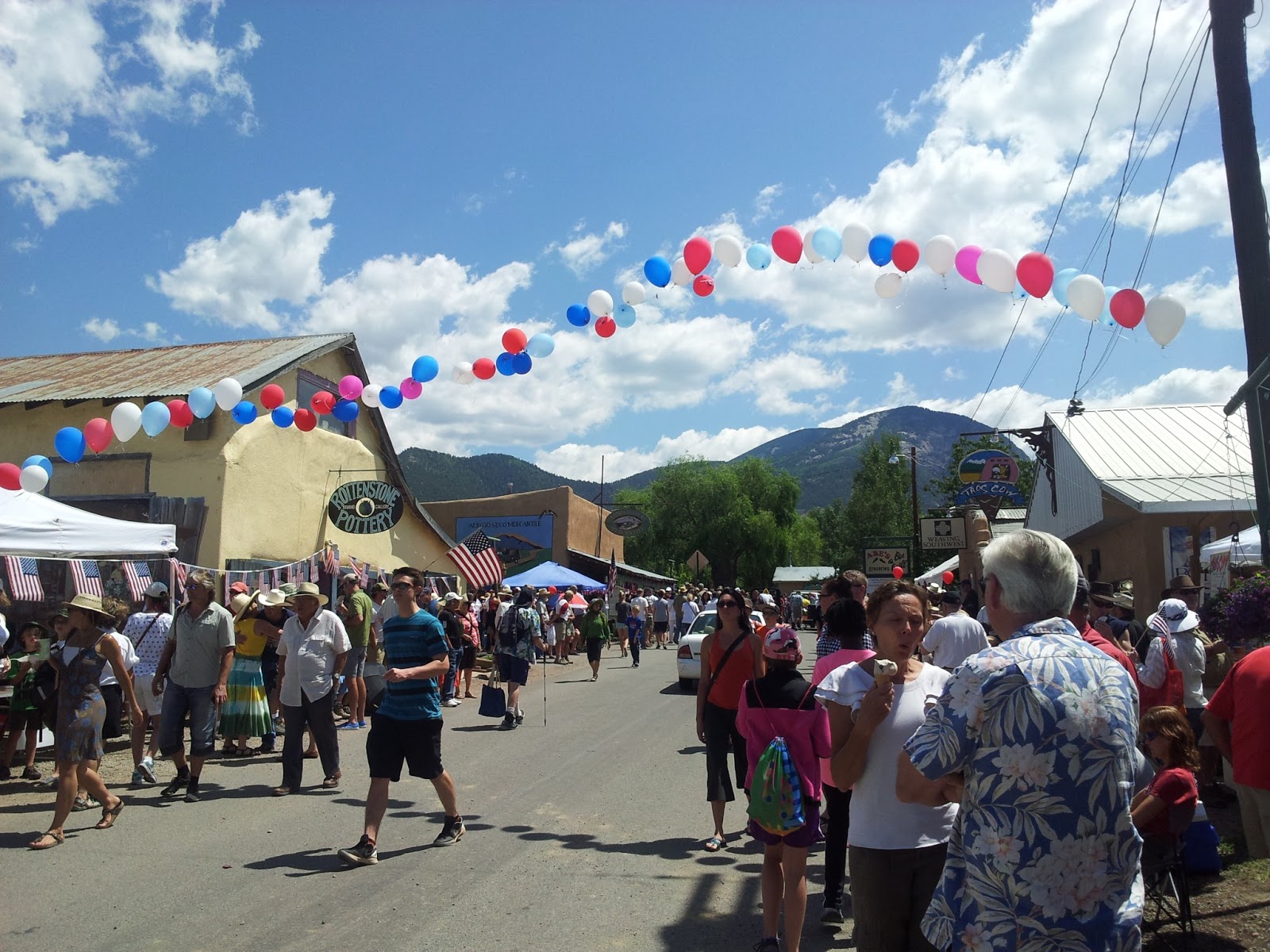 California Girl In Taos Arroyo Seco