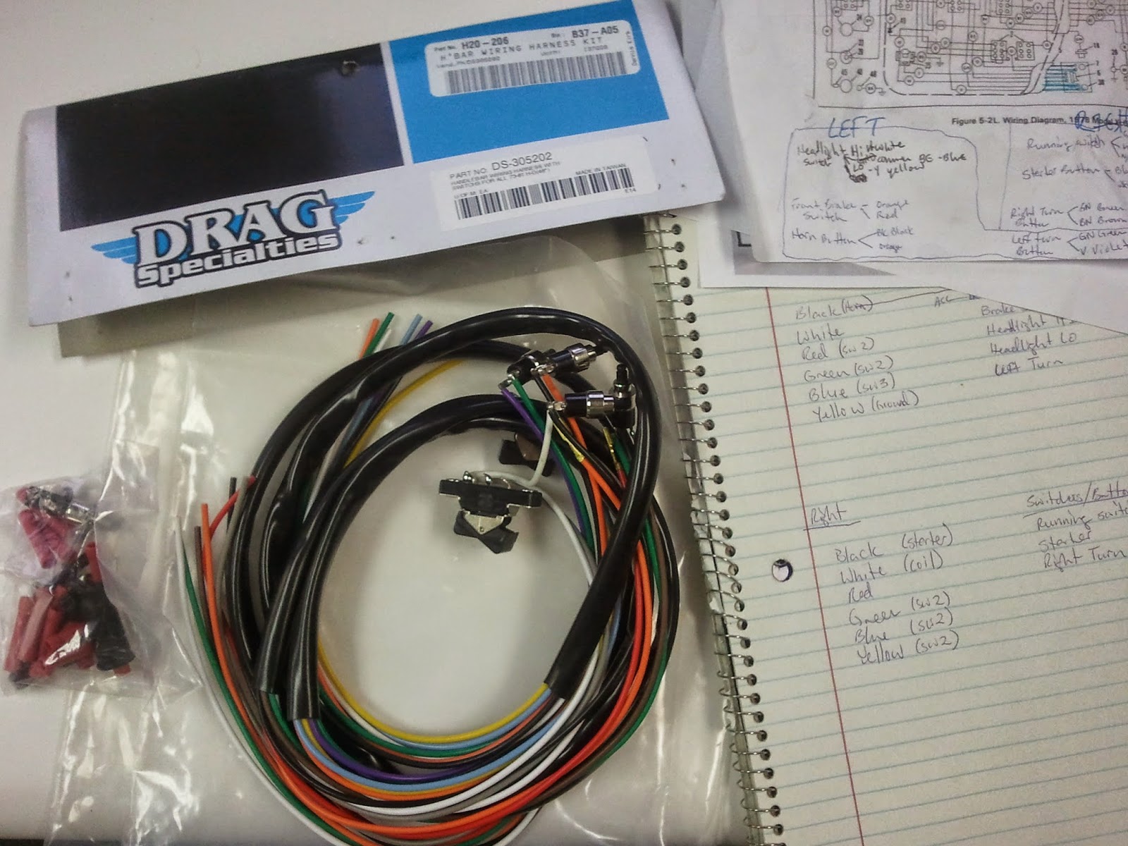 The Inebriated Engineer 1978 XLCH Wiring PART 2 of