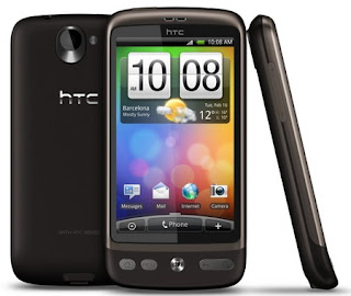 HTC Desire Android phone like Nexus One plus Sense UI