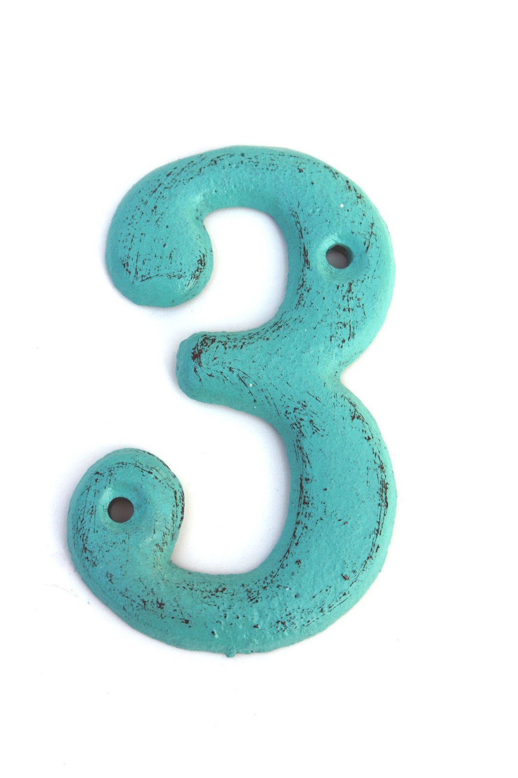 Second Hand News Cast Iron Numbers