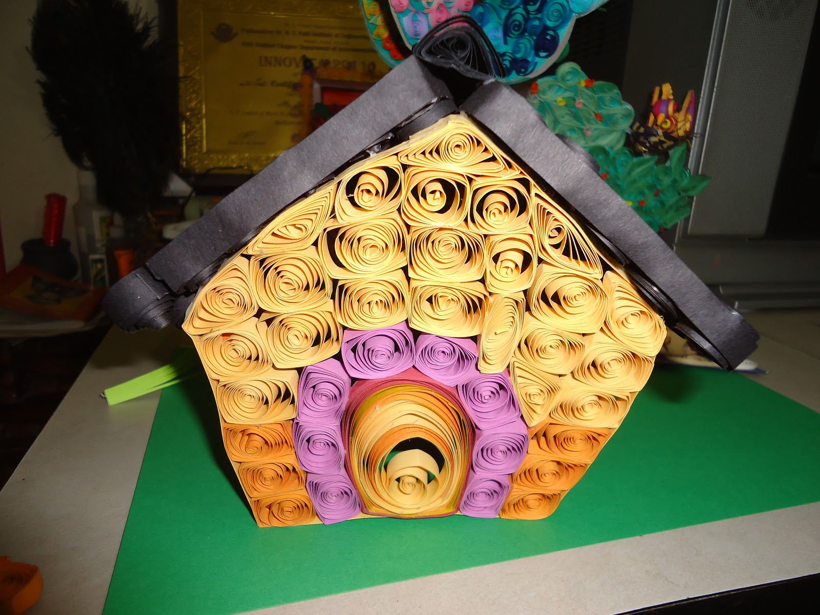 quilling creations Dream house