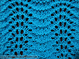 Old Shale knit lace creates an undulating line that's great for borders, blankets, or wraps Old Shale knit lace creates an undulating line that's great for borders, blankets, or wrap. http://knittingunlimited.blogspot.com