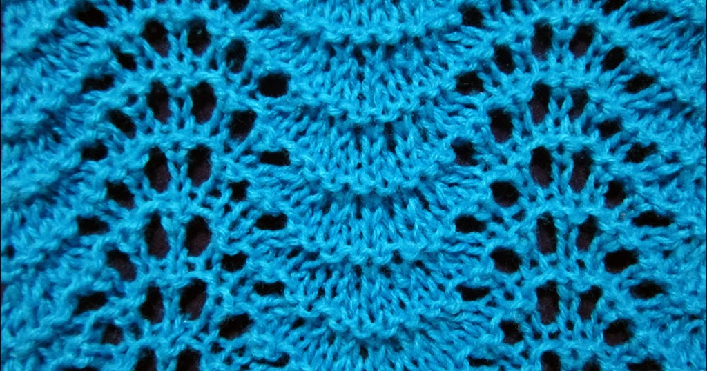 Lace Knitting Pattern 20: Old Shale aka Feather and Fan - Knitting Unlimited