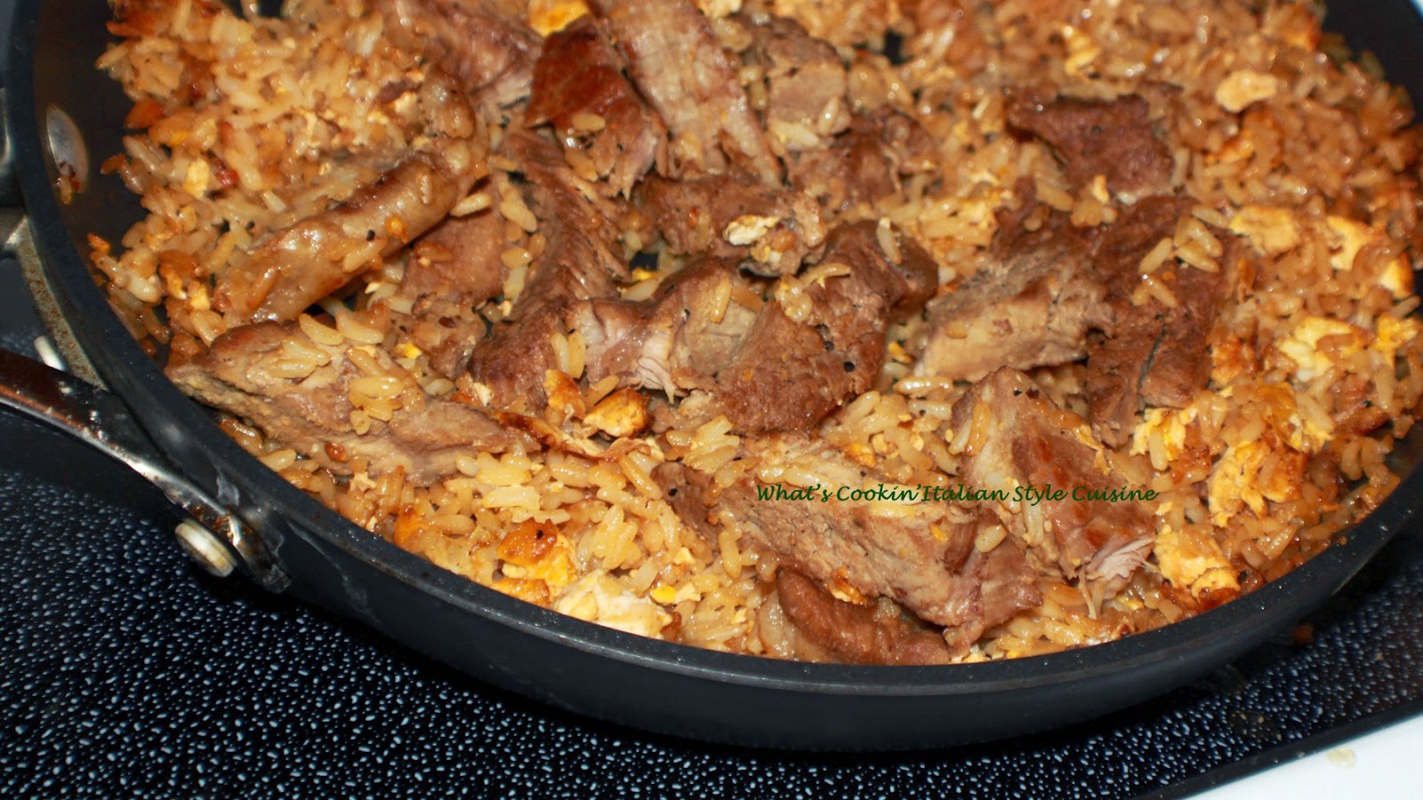 Leftover Beef and Rice Stir Fry Recipe What's Cookin' Italian Style