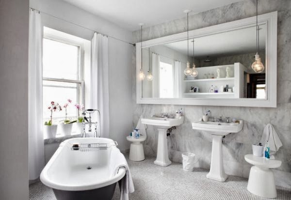 Fotos de baños color blanco - Colores en Casa