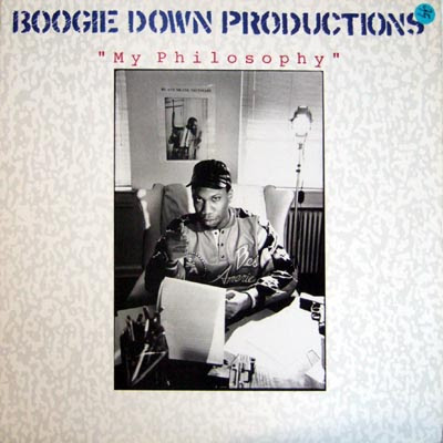 Boogie Down Productions ‎– My Philosophy 12" – 1988