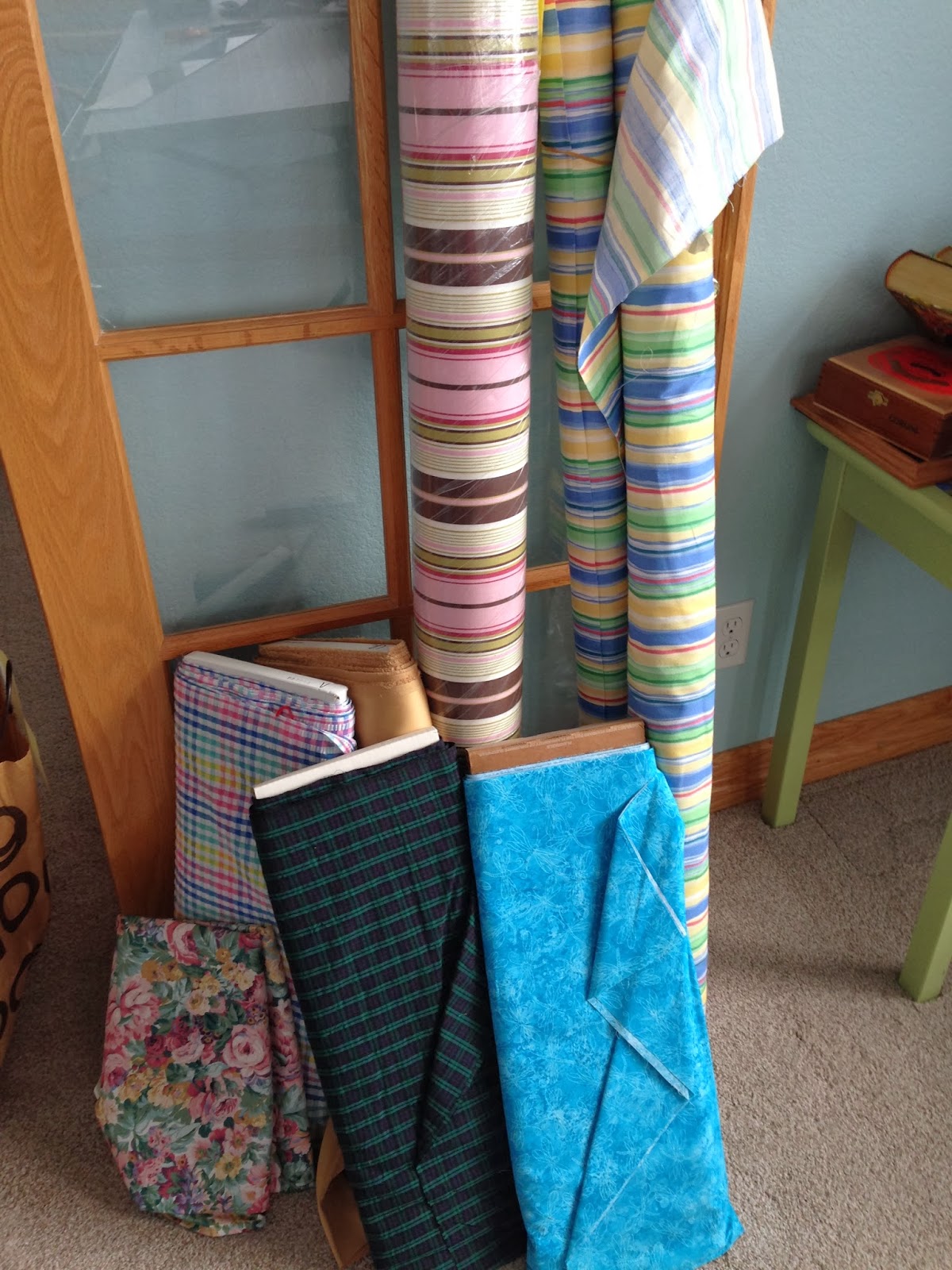 Green Bag Lady Fabric Donation From Dallas