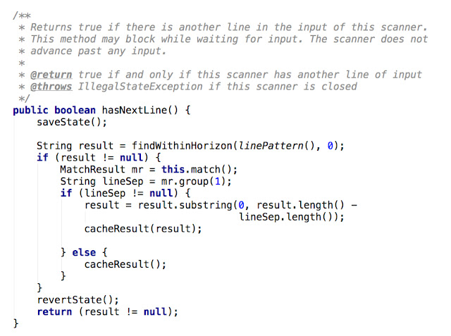 Java Scanner Example from Boon Java Developer