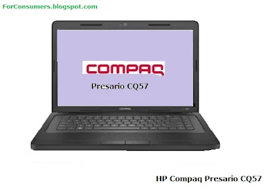 HP Compaq Presario CQ57 laptop