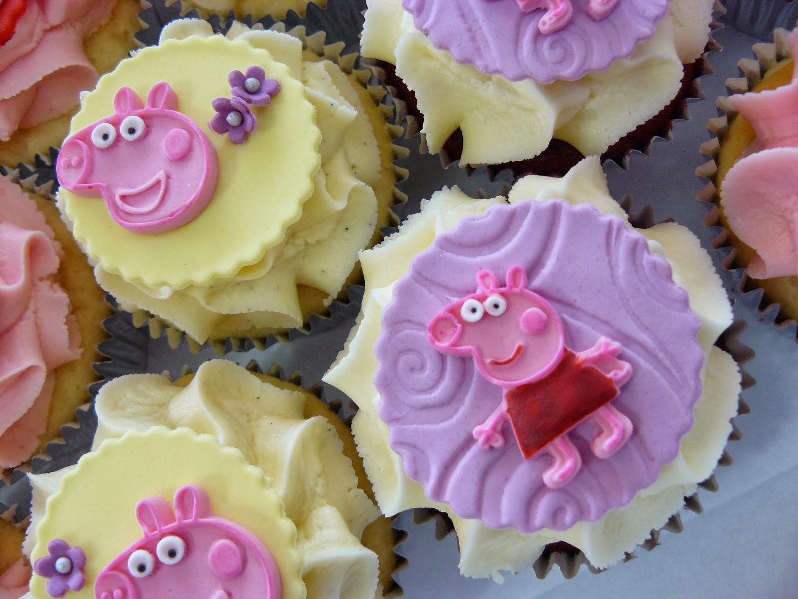 The Cup Cake Taste Brisbane Cupcakes Peppa Pig Cupcakes
