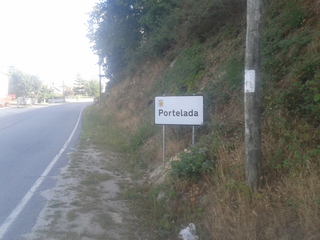 Placa de Portelada