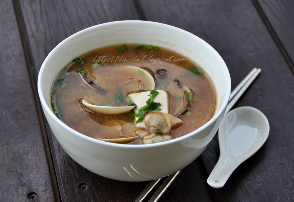 My Small Kitchen Asari Miso Shiru