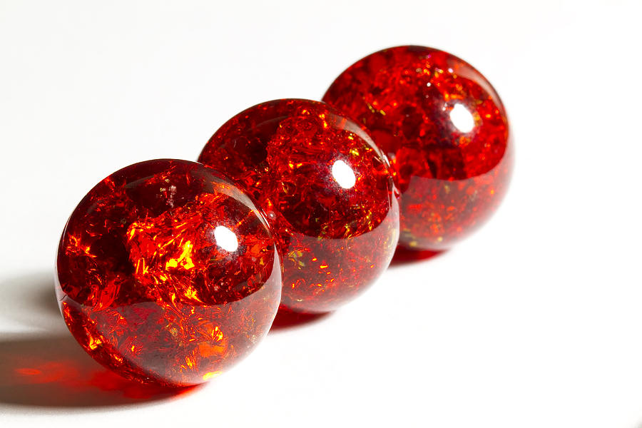 Happy Clean Living Motivational Monday Three Red Marbles