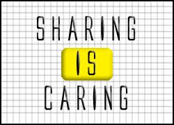 Note : SHARING IS CARING