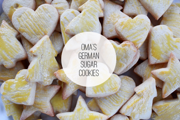 German cookies chocolate chocolaty goodness The Forge: recipe: oma's german sugar cookies