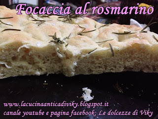 focaccia al rosmarino (+ video ricetta)
