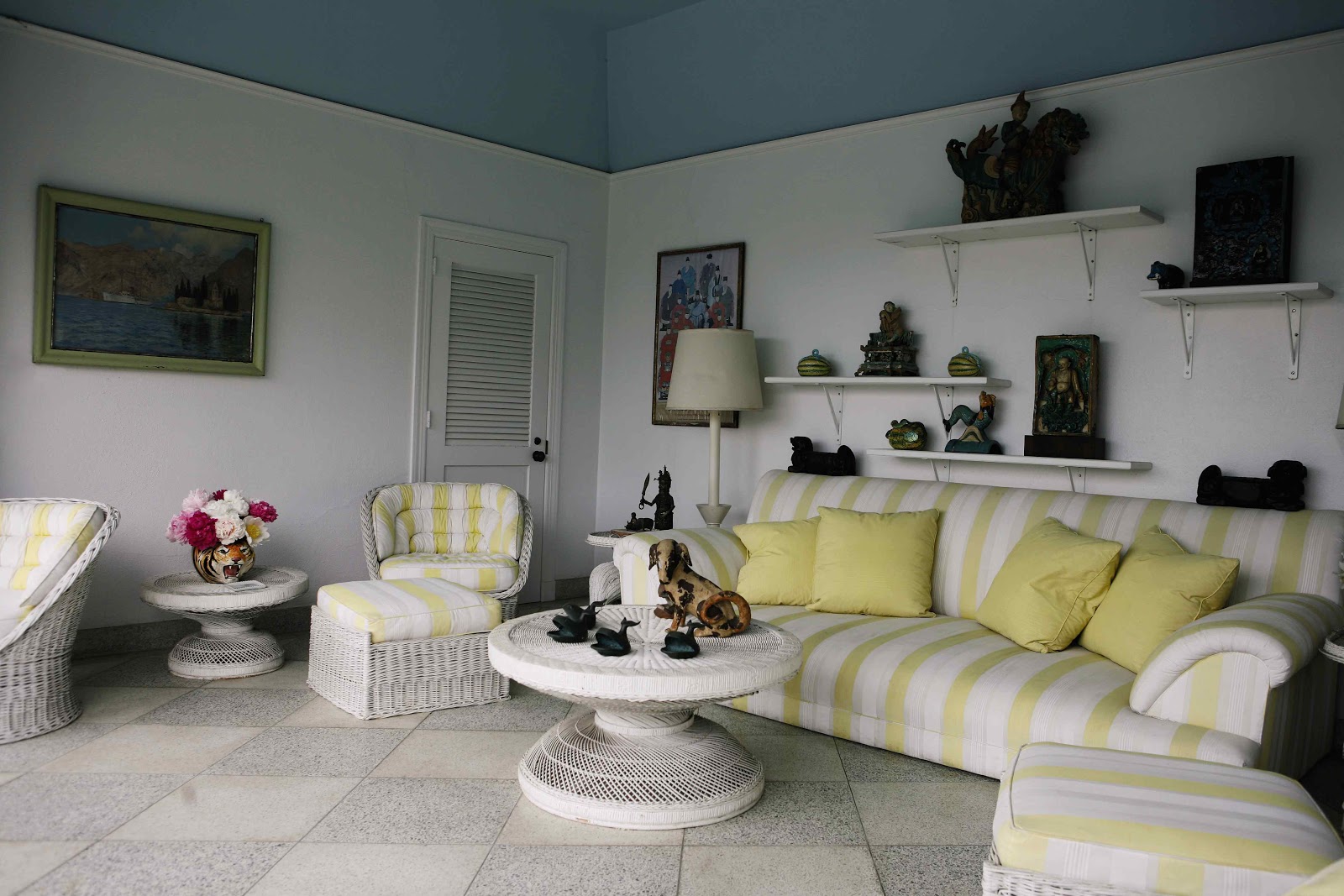 French Casual Living Room French Casual Living Room