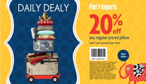 Pier 1 canada coupons