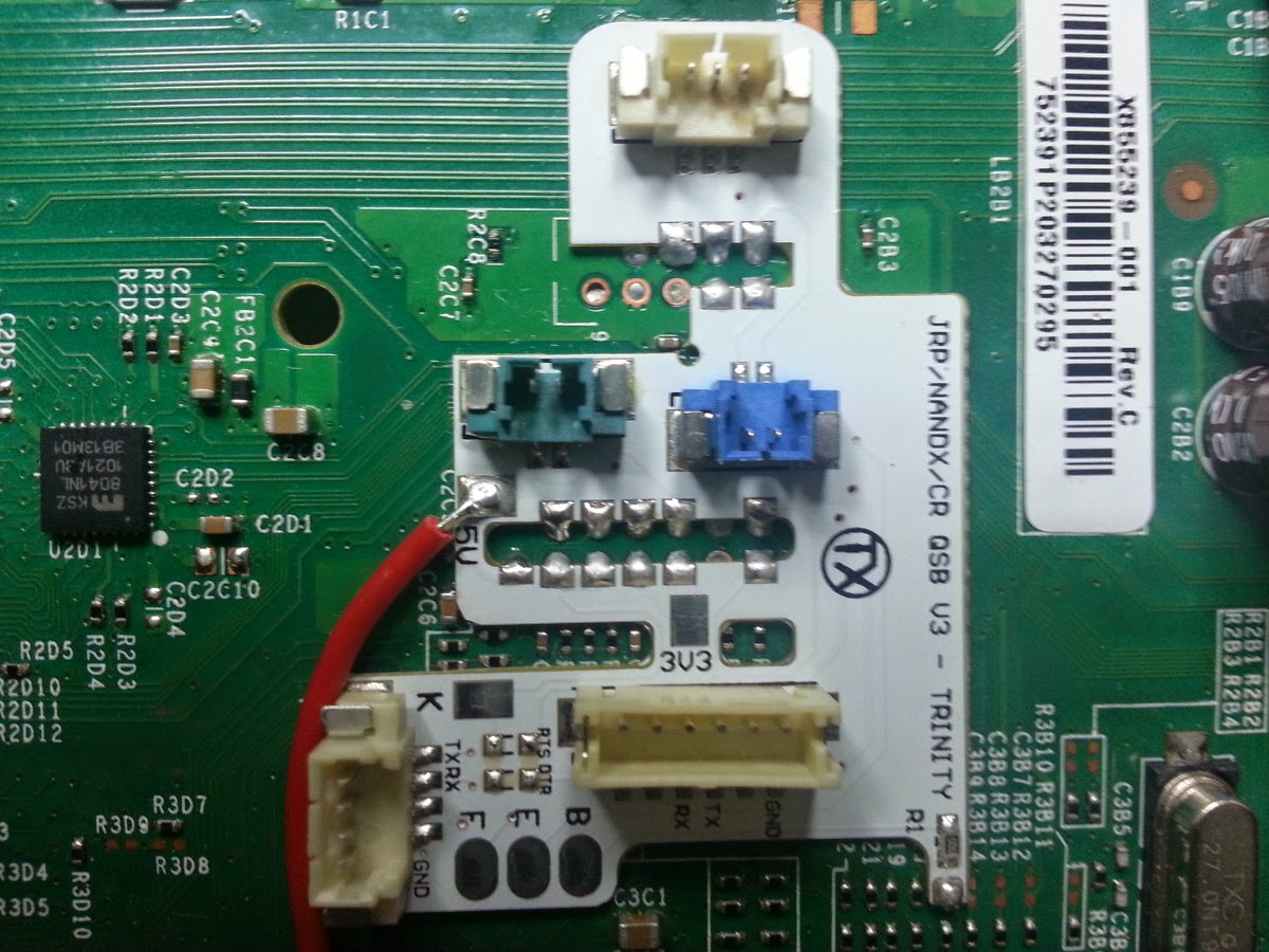 repairs and tech stuff Xbox 360 Slim (Trinity) RGH2 CR4 XL install